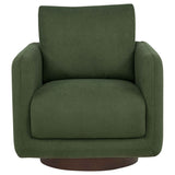 Iris Matcha Fabric Upholstered Swivel Accent Chair by Coaster at Eve Furniture