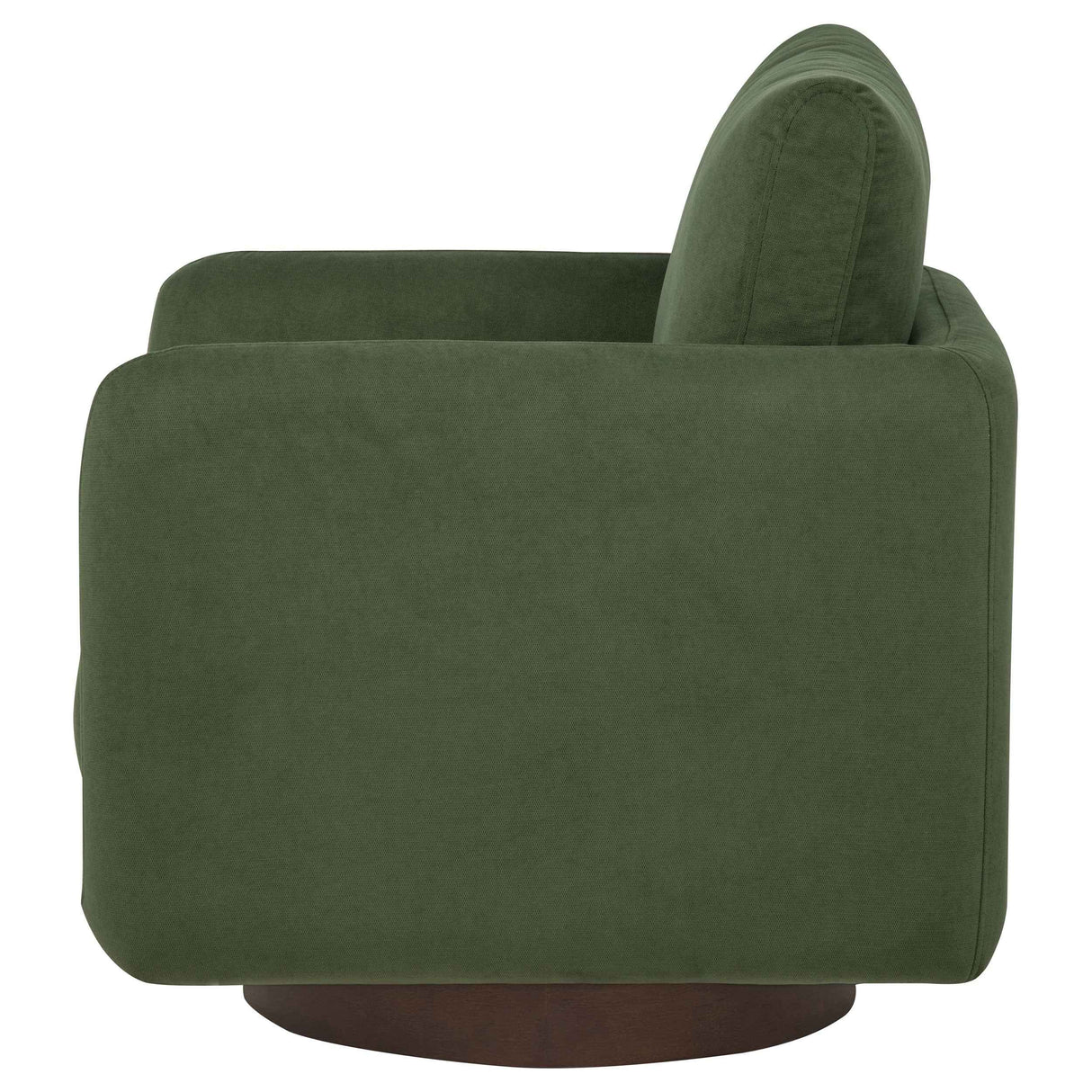 Iris Matcha Fabric Upholstered Swivel Accent Chair by Coaster at Eve Furniture