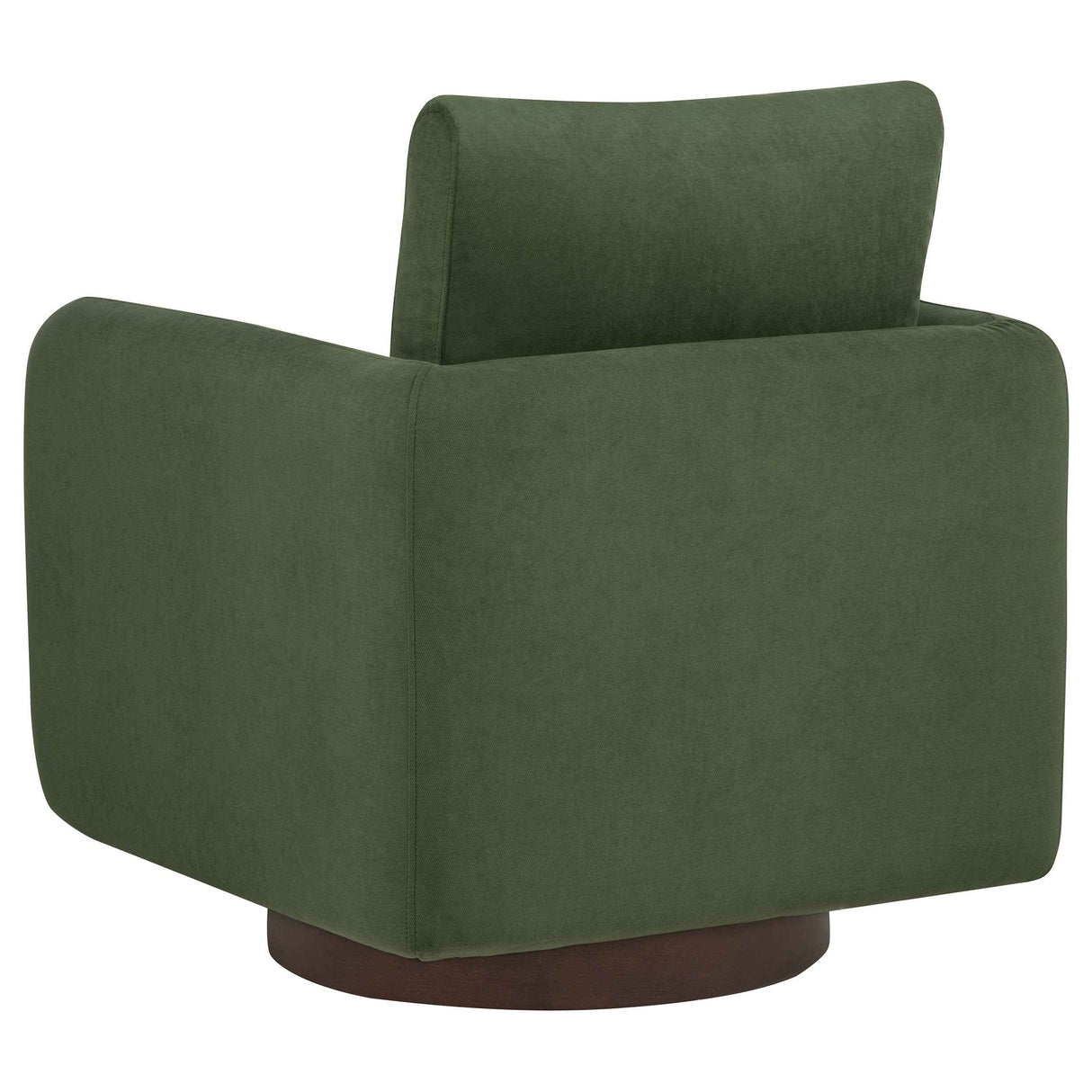 Iris Matcha Fabric Upholstered Swivel Accent Chair by Coaster at Eve Furniture