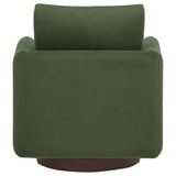 Iris Matcha Fabric Upholstered Swivel Accent Chair by Coaster at Eve Furniture