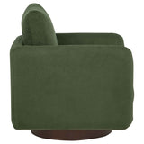 Iris Matcha Fabric Upholstered Swivel Accent Chair by Coaster at Eve Furniture