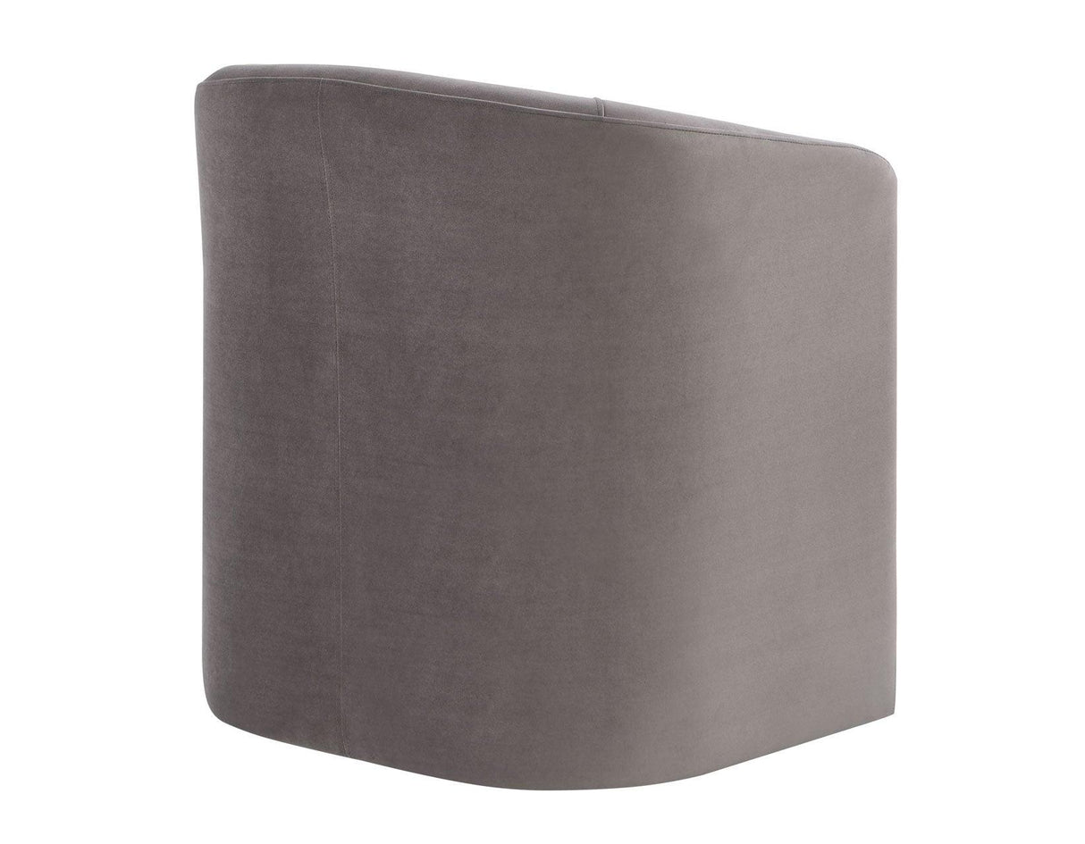 Iris Fog Upholstered Chair by Steve Silver at Eve Furniture
