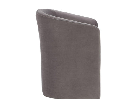 Iris Fog Upholstered Chair by Steve Silver at Eve Furniture