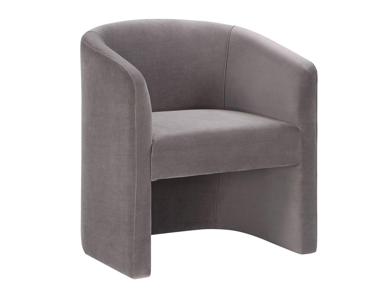 Iris Fog Upholstered Chair by Steve Silver at Eve Furniture