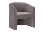 Iris Fog Upholstered Chair by Steve Silver at Eve Furniture