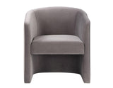 Iris Fog Upholstered Chair by Steve Silver at Eve Furniture