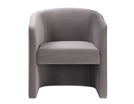Iris Fog Upholstered Chair by Steve Silver at Eve Furniture