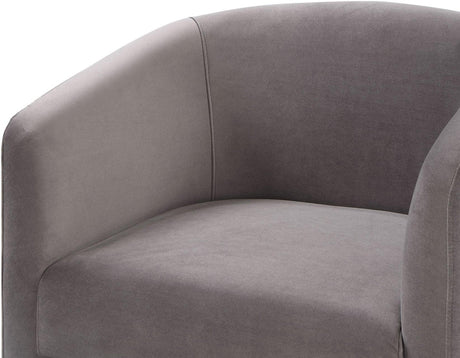 Iris Fog Upholstered Chair by Steve Silver at Eve Furniture