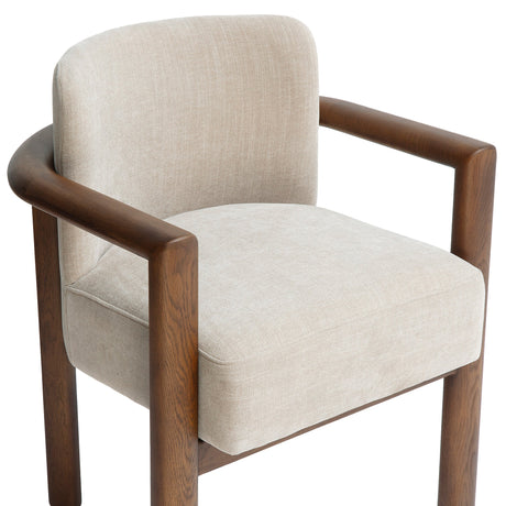 Irma Textured Performance Velvet Dining Chair by TOV Furniture at Eve Furniture