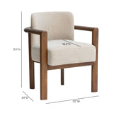 Irma Textured Performance Velvet Dining Chair