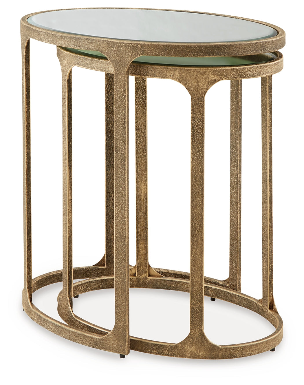 Irmaleigh Antique Black Accent Table