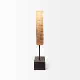 Ironwood II (Small) 13L x 4W Natural Wooden Circular Object by Mercana at Eve Furniture