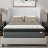 Isabella 14 Inches Hybrid Pillow Top Mattress by NapQueen at Eve Furniture