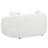 Isabella 3-piece Faux Sheepskin Upholstered Sofa Set Natural by Coaster at Eve Furniture