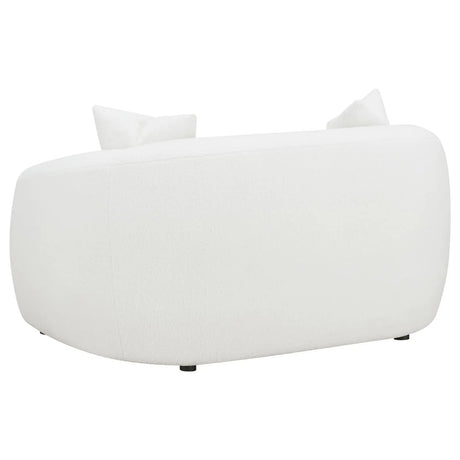Isabella 3-piece Faux Sheepskin Upholstered Sofa Set Natural by Coaster at Eve Furniture