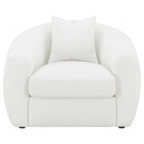 Isabella 3-piece Faux Sheepskin Upholstered Sofa Set Natural by Coaster at Eve Furniture