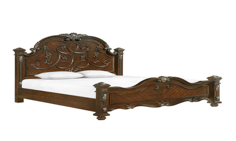 Isabella Brown Bedroom Set by Cosmos Furniture at Eve Furniture