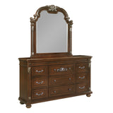 Isabella Brown Bedroom Set by Cosmos Furniture at Eve Furniture