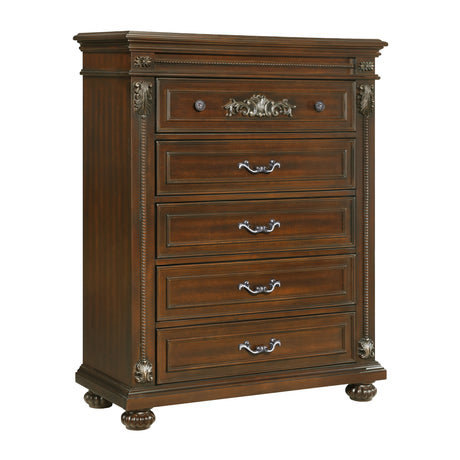 Isabella Brown Bedroom Set by Cosmos Furniture at Eve Furniture