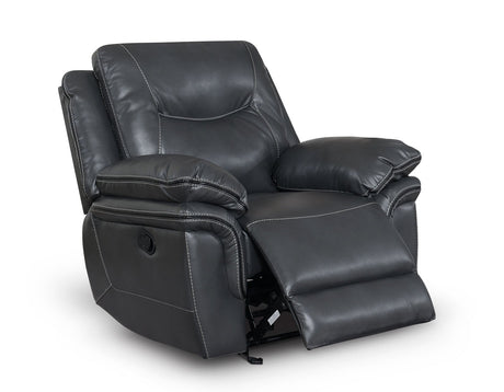 Isabella Grey 3-Piece Manual Reclining Set by Steve Silver at Eve Furniture