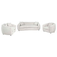 Isabella Sand 3-piece Fabric Upholstered Sofa Set by Coaster at Eve Furniture