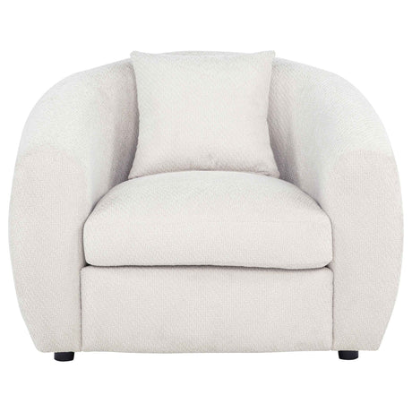 Isabella Sand Fabric Upholstered Accent Chair by Coaster at Eve Furniture