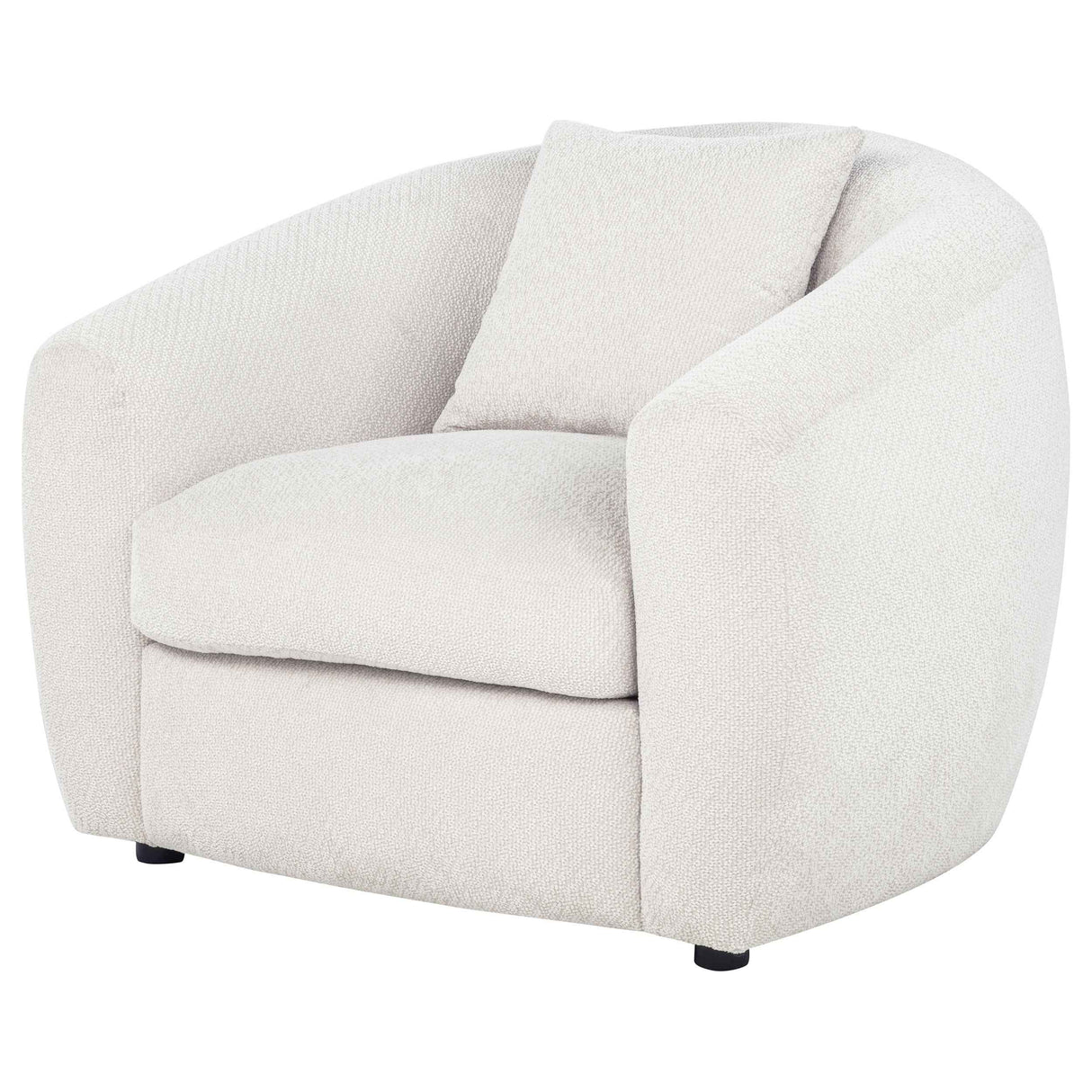 Isabella Sand Fabric Upholstered Accent Chair by Coaster at Eve Furniture