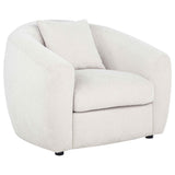 Isabella Sand Fabric Upholstered Accent Chair by Coaster at Eve Furniture