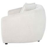 Isabella Sand Fabric Upholstered Loveseat by Coaster at Eve Furniture
