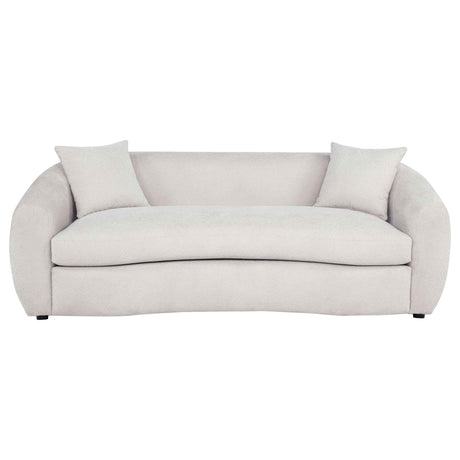 Isabella Sand Fabric Upholstered Sofa by Coaster at Eve Furniture