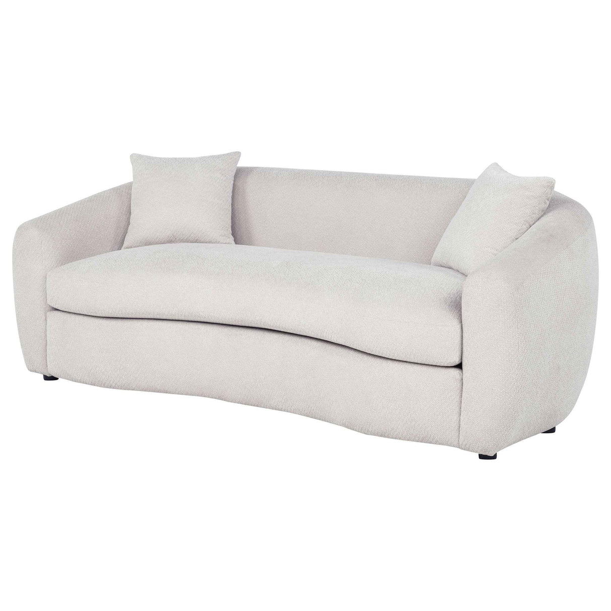 Isabella Sand Fabric Upholstered Sofa by Coaster at Eve Furniture