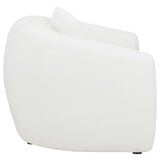 Isabella Upholstered Tight Back Chair White by Coaster at Eve Furniture