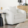 Isabella Upholstered Tight Back Chair White by Coaster at Eve Furniture