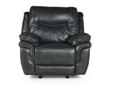 Isabella Gray Manual Glider Recliner by Steve Silver at Eve Furniture