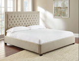 Isadora King Bed, Sand