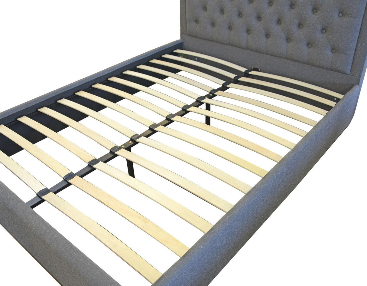 Isadora Queen Bed, Gray by Steve Silver at Eve Furniture