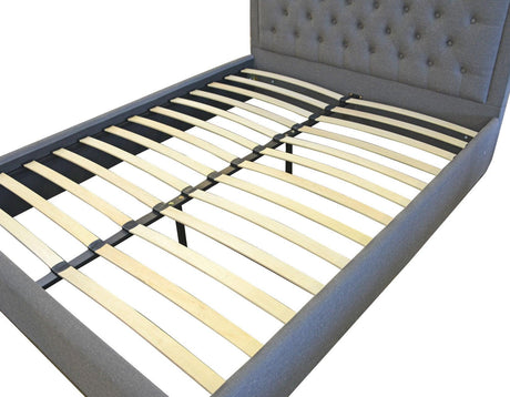 Isadora Queen Bed, Gray by Steve Silver at Eve Furniture