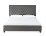 Isadora King Bed, Gray by Steve Silver at Eve Furniture