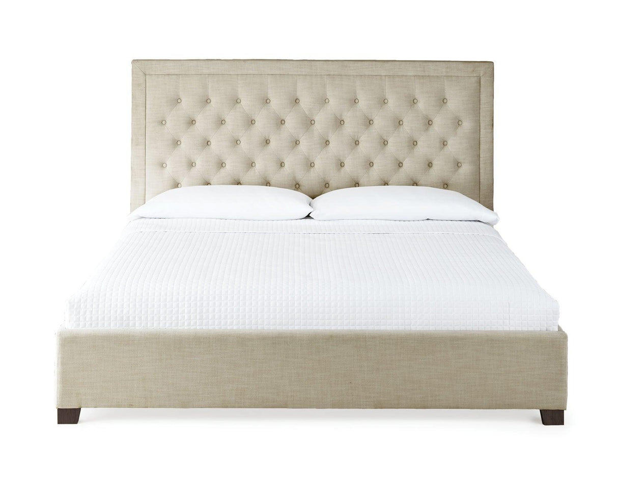 Isadora King Bed, Sand by Steve Silver at Eve Furniture
