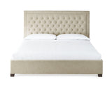 Isadora King Bed, Sand by Steve Silver at Eve Furniture