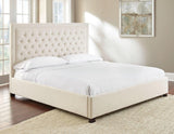 Isadora King Bed, White by Steve Silver at Eve Furniture