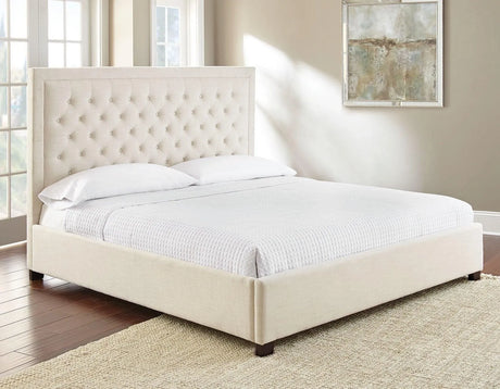 Isadora King Bed, White by Steve Silver at Eve Furniture