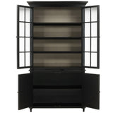 Isella Cabinet, Black by Dovetail at Eve Furniture
