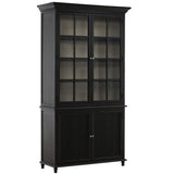 Isella Cabinet, Black by Dovetail at Eve Furniture