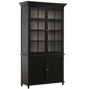 Isella Cabinet, Black by Dovetail at Eve Furniture