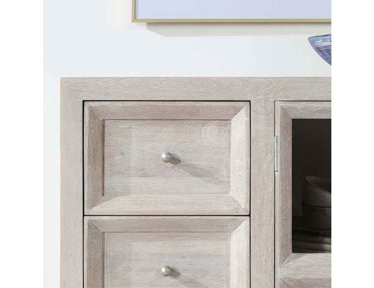 Isha Whitewash Cabinet by Classic Home at Eve Furniture