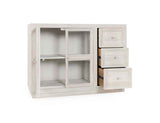Isha Whitewash Cabinet by Classic Home at Eve Furniture