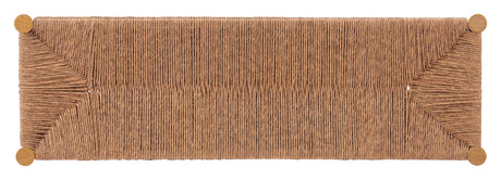 Iska Natural Outdoor Bench by Zuomod at Eve Furniture
