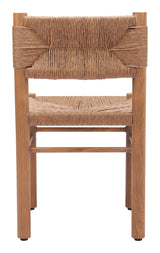 Iska Natural Outdoor Dining Chair (Set of 2) by Zuomod at Eve Furniture
