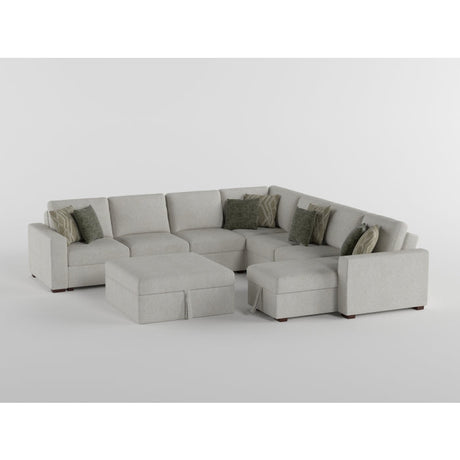Isla Beige Loveseat by Homelegance at Eve Furniture